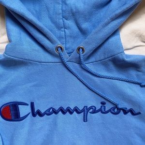 CHAMPION authentic blue hoodie